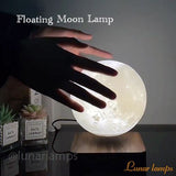 photo levitating moon lamp