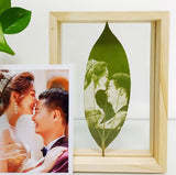 Personalized Photo Leaf Carving