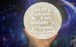 She Loved Him to The Moon and Back to Infinity and Beyond