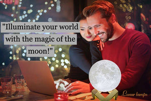 Romantic LOVE story under Moon Lamp