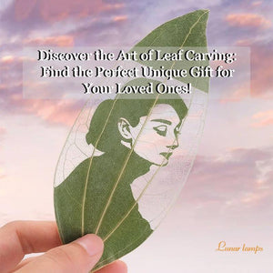 Discover the Art of Leaf Carving: Find the Perfect Unique Gift for Your Loved Ones!