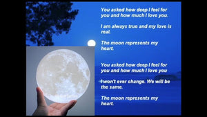 The Moon Represents my Heart