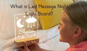 What is Led Message Night Light Board?