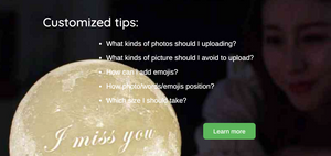 Personalized Moon Lamp Guidelines [Updating 2021]
