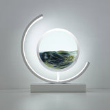 Flowing Sand Table Lamp