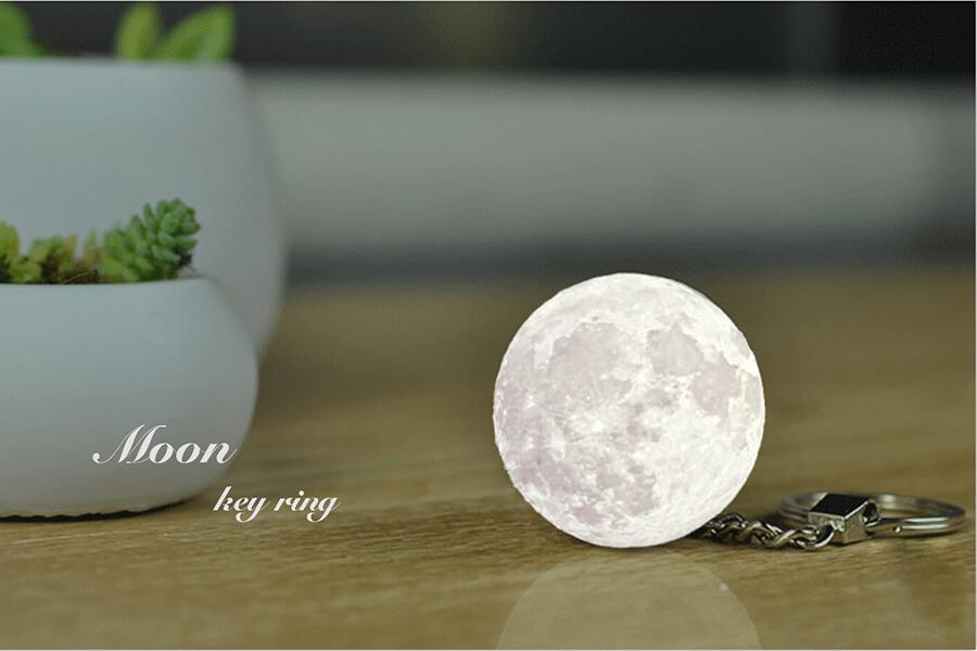 Mini Moon Lamp Key Chain