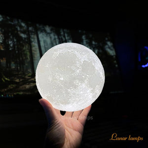 3d moon lamp
